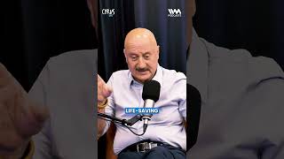 Anupam Kher being a true inspiration for the mindset his has film podcast inspiration [upl. by Thorin]