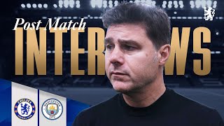 Mauricio Pochettino postmatch press conference  Chelsea 32 Leeds United [upl. by Rehpotsirahc]