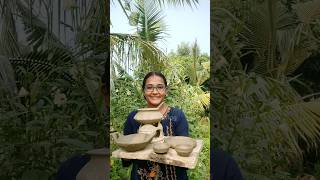 ছোট্ট উনুনের জন্য কয়েকটা বাসনপত্র বানালাম art clay pottery shorts viralvideo minivlog [upl. by Bostow]