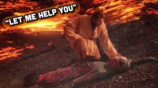 What If Obi Wan SAVED Anakin Skywalker On Mustafar [upl. by Aiyotal208]