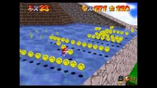 SM64  Whomps Fortress  255 Coins [upl. by Sarette]