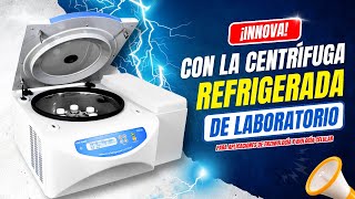 Centrífuga Refrigerada de Laboratorio  Biosan Innovación en Investigación [upl. by Ecinrahs729]