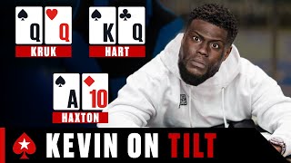 KEVIN HART plays CRAZY poker hand ♠️ Best Poker Moments ♠️ PokerStars [upl. by Anneiv]