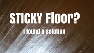 HOW TO Stain WOOD Floor  DIY  Stain Sticky Solutions [upl. by Alleon639]