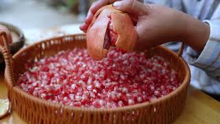 Homemade Pomegranate Wine Guizhou Authentic Style [upl. by Wolff473]