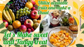 Fruit Chaat Recipekinzajavaid6453 quickrecipes healthyrecipes healthysnacks easyfoodvideos [upl. by Noit]