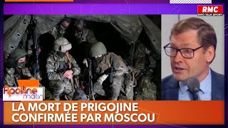 La mort de Prigojine confirmée par Moscou [upl. by Brittne553]