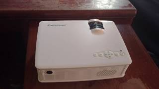 Excelvan EHD09 Mini LED Multimedia Home Theater Projector [upl. by Adnarim]