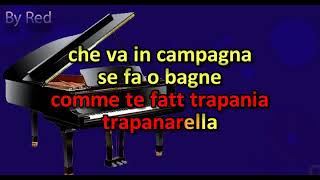 Franco Staco Trapanarella karaoke [upl. by Iem]