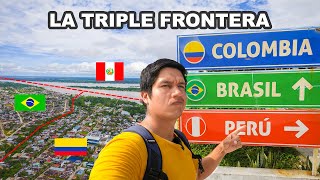 Viajé a la lejana TRIPLE FRONTERA Perú Colombia y Brasil el Corazón de la SELVA AMAZÓNICA [upl. by Munro]