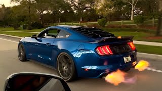 Insane Loud 50 Mustang with 2 Step and Straight pipe [upl. by Aled]