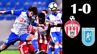 Telekom Sport Sepsi  U Craiova 10 Liga 1 editia 20182019 et 2 [upl. by Sinnoda]