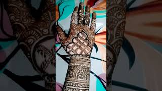 Kaveri mehndi designs❤️☺️😇vuralshort viralvideo [upl. by Fidole55]