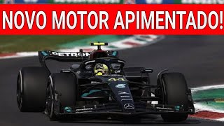 AGORA VAI MERCEDES CRAVA NOVO SUPER MOTOR PARA O W15 EM 2024  MERCEDES F1  F1 2023 [upl. by Blanche]