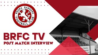 HFL 202425 Matchday 5 Lossiemouth FC Post Match Interview [upl. by Adamek]