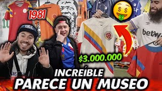 LA TIENDA CON LAS CAMISETAS DE FÚTBOL MÁS ANTIGUAS DE COLOMBIA [upl. by Sibbie206]