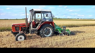 Zetor 5211 i Agregat talerzowy Janpol 25 metra [upl. by Sabra]