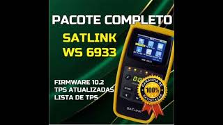 Pacote completo de atualização satlink ws 6933 [upl. by Sheela]