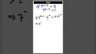 A Nice math Olympiad Exponential Problem short olympiad mathematics maths exponents [upl. by Collen]