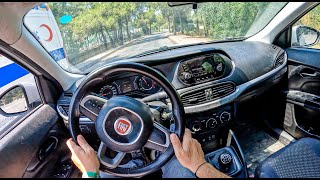 2017 Fiat Egea In Türkiye 🇹🇷 Tipo 13 95HP  POV Test Drive 1300 Joe Black [upl. by Ailisec]