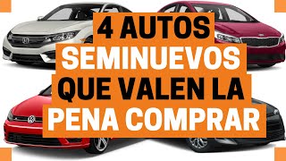 4 AUTOS SEMINUEVOS que debes considerar a COMPRA  Motoren Mx [upl. by Ngo250]