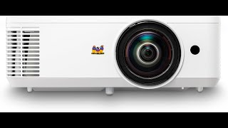 ViewSonic PS502X Projector Review – Pros amp Cons – 400 Lumens Short Throw Projector [upl. by Ymassej]