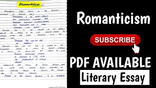 Romanticism [upl. by Girish]