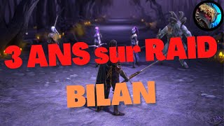 Mes 3 ans sur Raid  Bilan de mon compte  Raid Shadow Legends FR [upl. by Maon140]