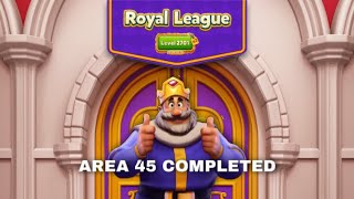 Royal Match League Area 45 Completed  Level 2701 Round 1  5  Battle Team 👑 [upl. by Akiner]