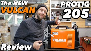 The new Vulcan PROTIG 205 TIG Welder from Harbor Freight [upl. by Kelwin]