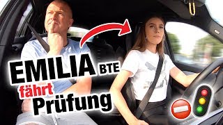 Praktische Führerscheinprüfung mit Emilia BTE 🤯  Fischer Academy [upl. by Osicran843]