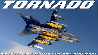 Tornado  The Mach 22 twinengine variablesweep wing multirole combat aircraft built by Panavia [upl. by Azilem461]