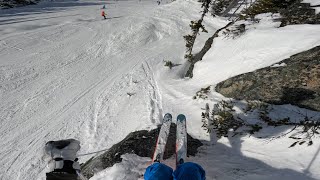 Spring Pow skiing Blackcomb [upl. by Naveb]