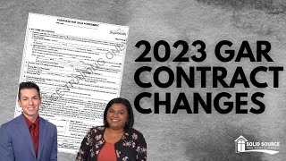 2023 GAR Contract Changes Sneak Peak [upl. by Chandler152]