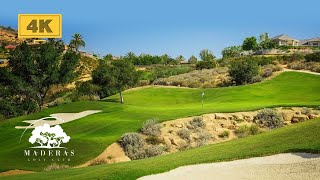 Springtime Golf at Maderas in Southern California 4K  FULL VIDEO [upl. by Ahsyad]