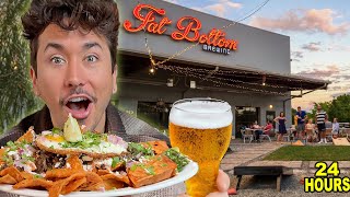 Eating The Best BAR Food For 24 Hours…SURPRISING [upl. by Mccallion]