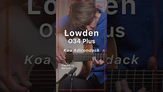 🎸 Lowden O34 Koa amp Adirondack played by Bertolf [upl. by Fremont]