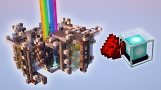 Creating HOLOGRAPHIC Displays in Minecraft using Firework Rockets [upl. by Onateag]