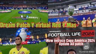 Update Copa America 2024 Entrance Pes 21 Football life [upl. by Adnirem]