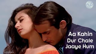 Aa Kahin Dur Chale Jaaye Hum  4K Video  Akshay Khanna  Manisha Koirala 🎧HD Audio  Alka YUdit N [upl. by Farro93]