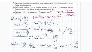 Bacalaureat 2020  Tehnologic  Testul 14  Subiectul 1  Teste de antrenament  Clasa a 12a [upl. by Eniluj750]