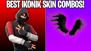 10 BEST IKONIK SKIN COMBOS These combos are SUPER RARE Fortnite Ikonik Skin [upl. by Mok]