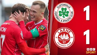 HIGHLIGHTS  Cliftonville 11 Larne [upl. by Anaet]