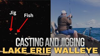 Using Active Target to Cast and Jig for Lake Erie Walleye [upl. by Genet]