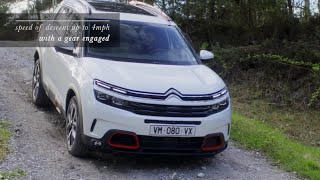 Citroën C5 Aircross SUV  Grip control with hill descent assist [upl. by Nodnas665]