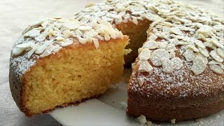 Gâteau de semoule au citron كيكة السميدة بنكهة الحامض العبار بالكاس [upl. by Anayia]