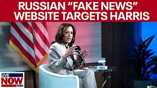 FAKE NEWS Russian website amp viral video target VP Kamala Harris  LiveNOW from FOX [upl. by Jacynth]