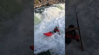 Creeker vs Half Slice whitewaterkayaking [upl. by Ydde848]