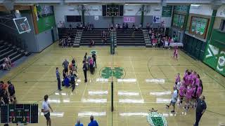 St Marys High vs Kimball High School Girls Varsity Volleyball [upl. by Anirtruc]