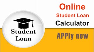 Student Loan Calculator Student Loan Repayment Calculator a StepbyStep Guide [upl. by Romie]